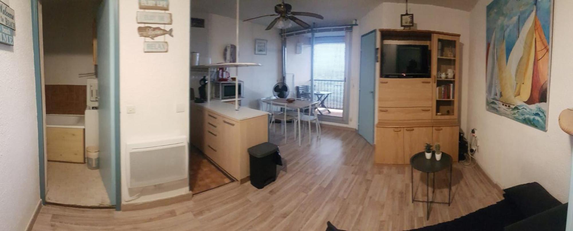 Apartamento T2 Sur Le Port Avec Parking Gruissan Exterior foto
